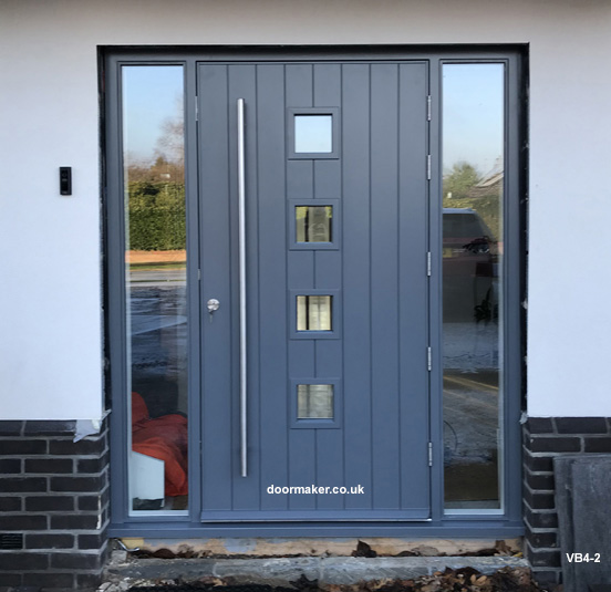 basalt grey contemporary door