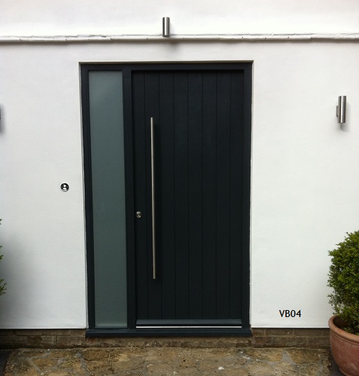 contemporary vertical boarded door vb04