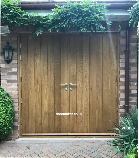 contemporary oak vb doors