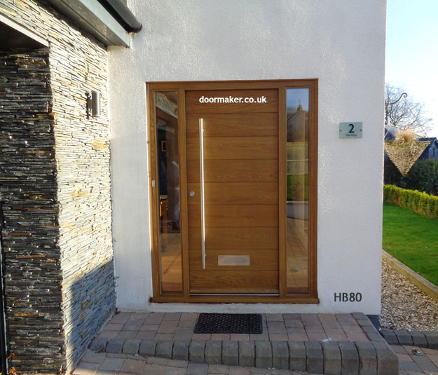 contemporary oak doors