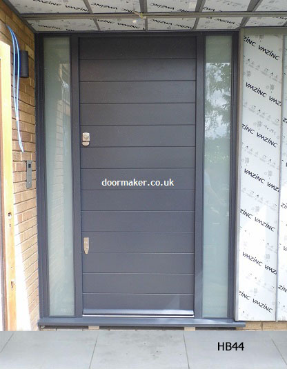 grey contemporary door banham locks
