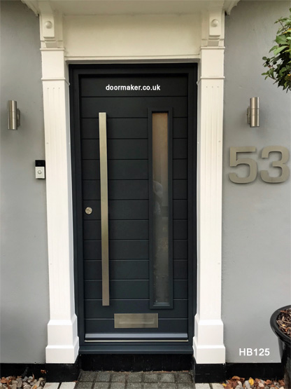 contemporary door and frame