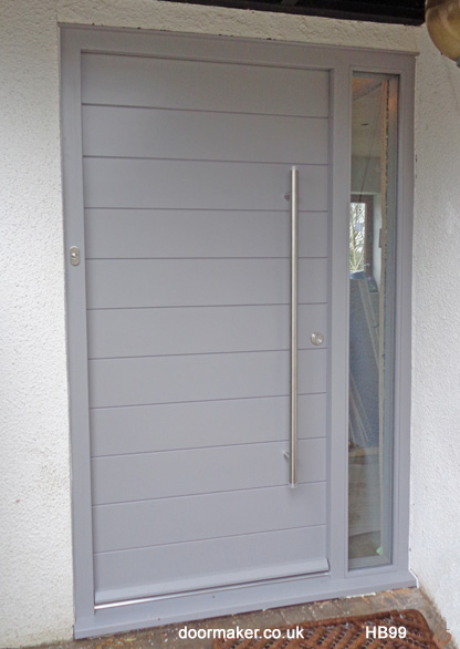 contemporary door ral7004 signal grey